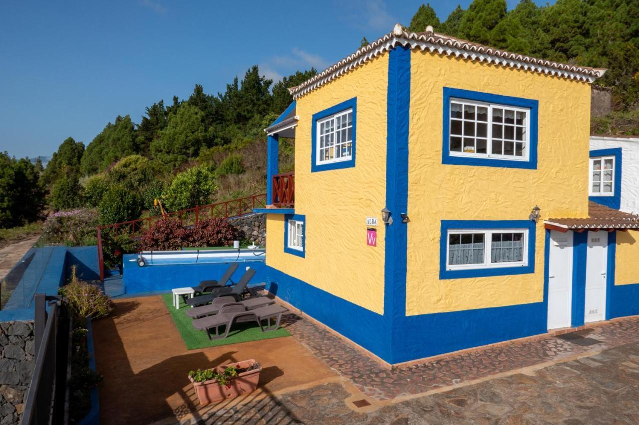 Casa Alba, Casa Rural Con Piscina-Spa Climatizada Hasta 34º Gratuito Y Vistas Al Mar Puntallana Dış mekan fotoğraf
