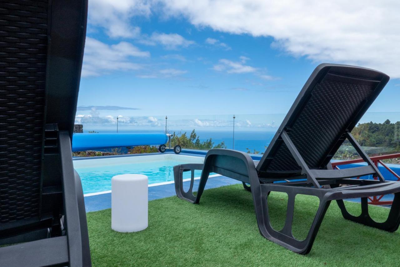 Casa Alba, Casa Rural Con Piscina-Spa Climatizada Hasta 34º Gratuito Y Vistas Al Mar Puntallana Dış mekan fotoğraf