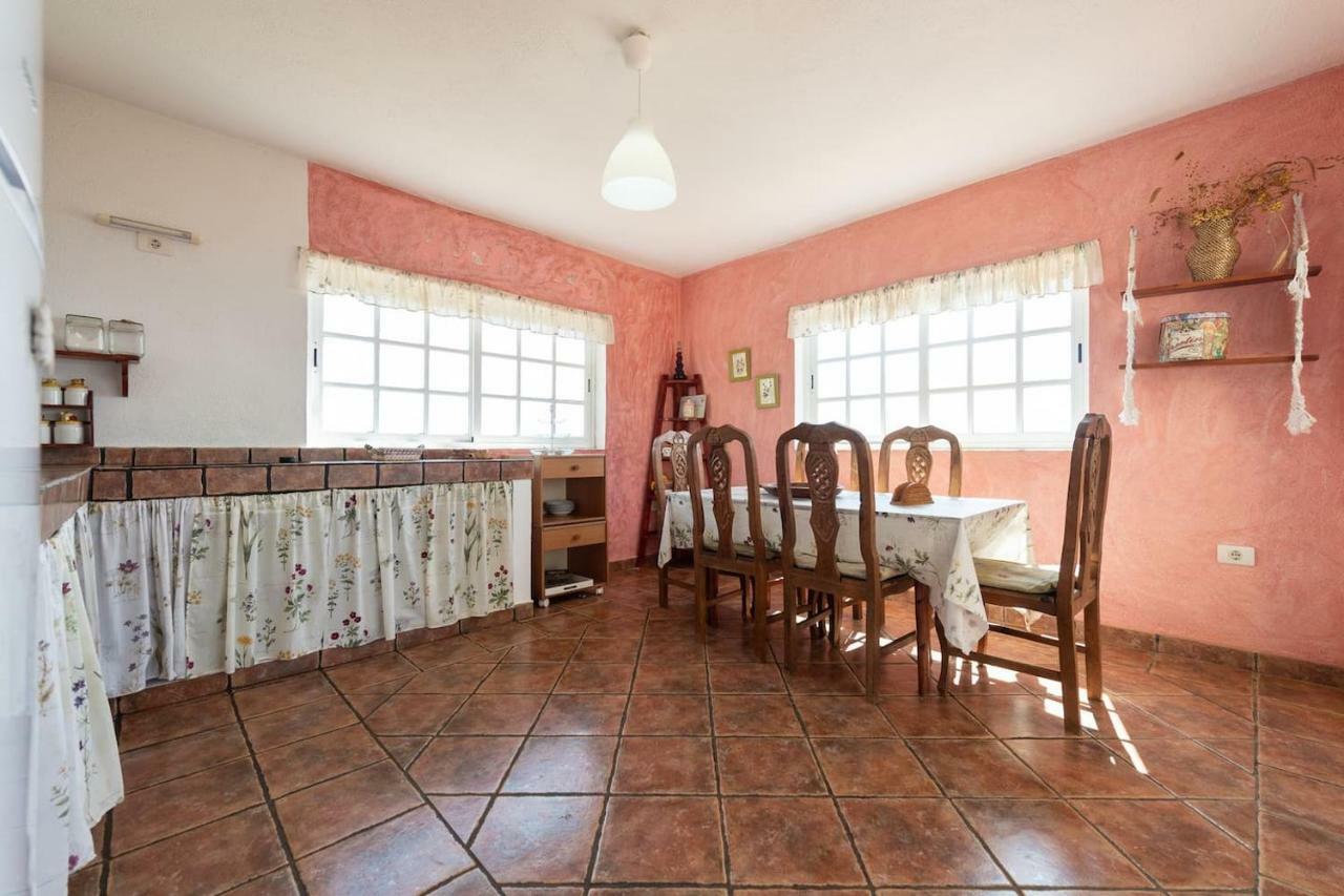 Casa Alba, Casa Rural Con Piscina-Spa Climatizada Hasta 34º Gratuito Y Vistas Al Mar Puntallana Dış mekan fotoğraf