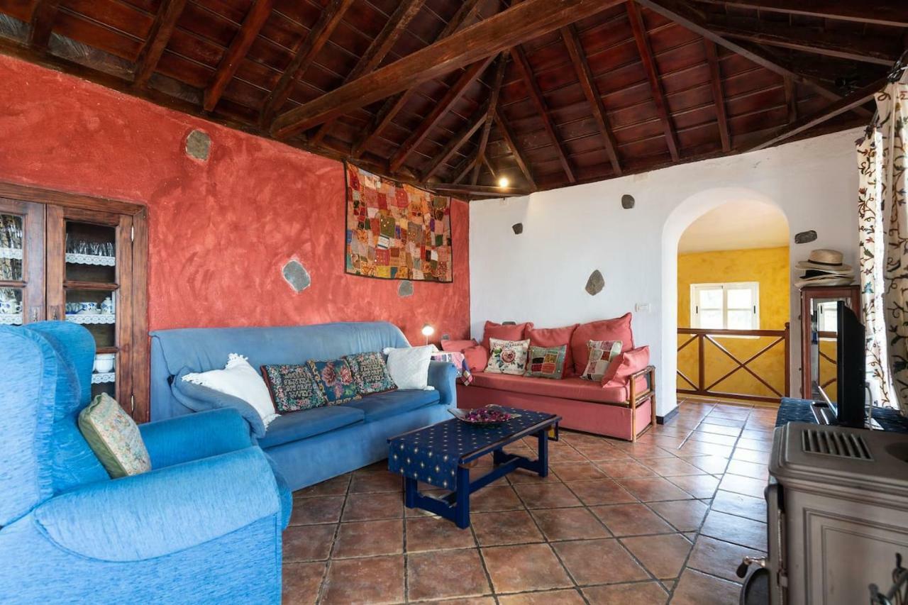 Casa Alba, Casa Rural Con Piscina-Spa Climatizada Hasta 34º Gratuito Y Vistas Al Mar Puntallana Dış mekan fotoğraf