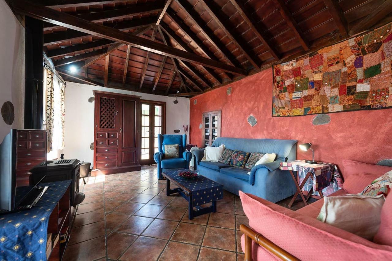 Casa Alba, Casa Rural Con Piscina-Spa Climatizada Hasta 34º Gratuito Y Vistas Al Mar Puntallana Dış mekan fotoğraf