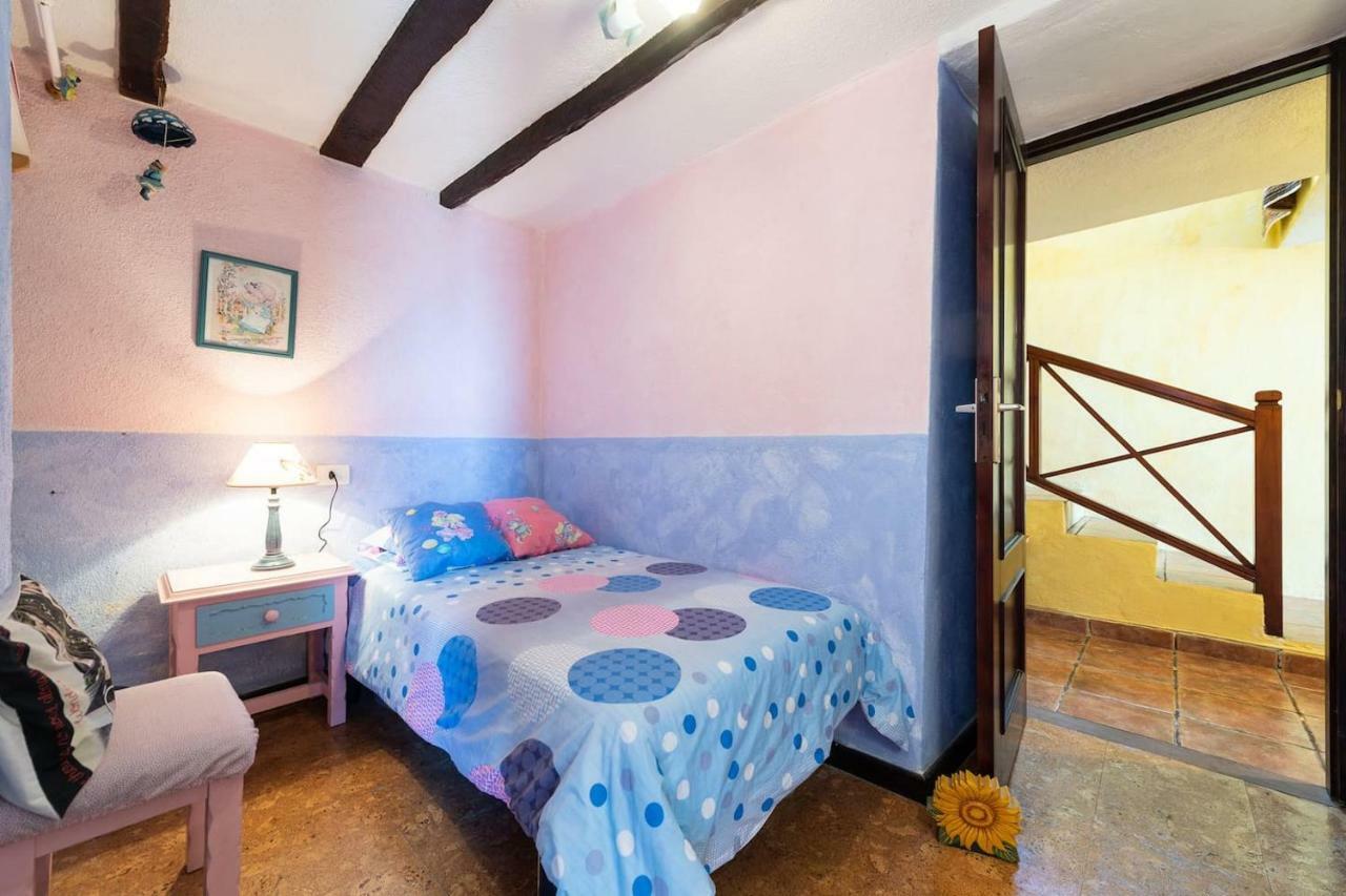 Casa Alba, Casa Rural Con Piscina-Spa Climatizada Hasta 34º Gratuito Y Vistas Al Mar Puntallana Dış mekan fotoğraf
