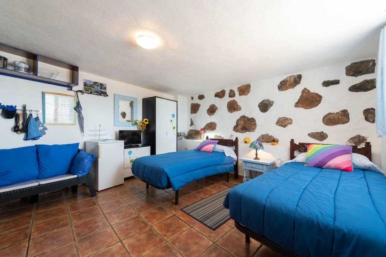 Casa Alba, Casa Rural Con Piscina-Spa Climatizada Hasta 34º Gratuito Y Vistas Al Mar Puntallana Dış mekan fotoğraf